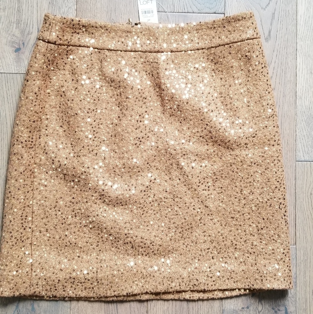COPY - Loft gold skirt 2P